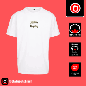 T-shirt Jujutsu Kaisen | Imprimé et Brodé